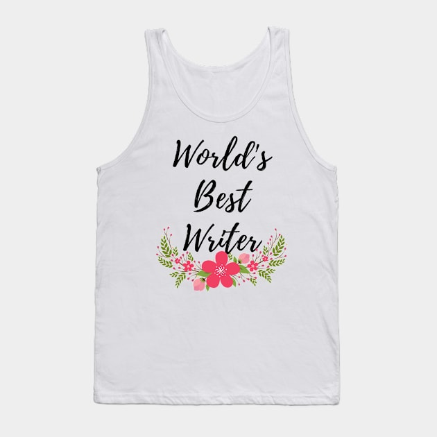 Writer Tank Top by Mdath